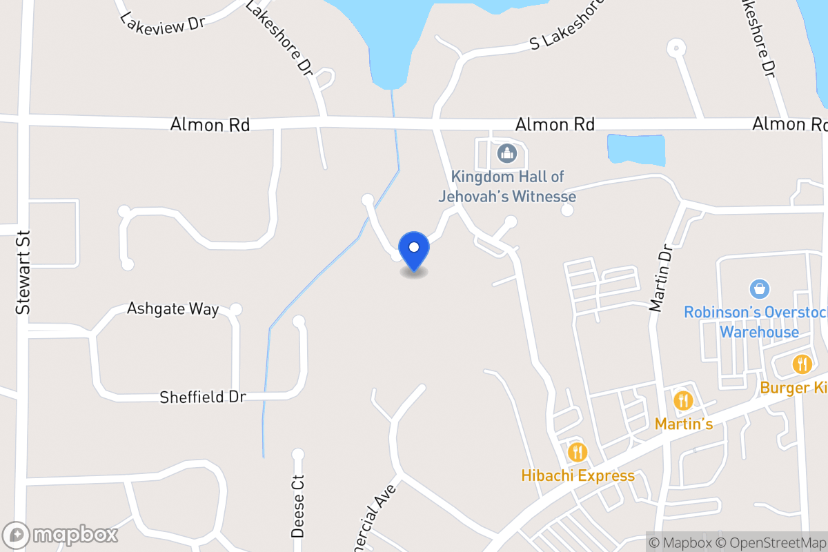 Map of 110 Greenpointe Way