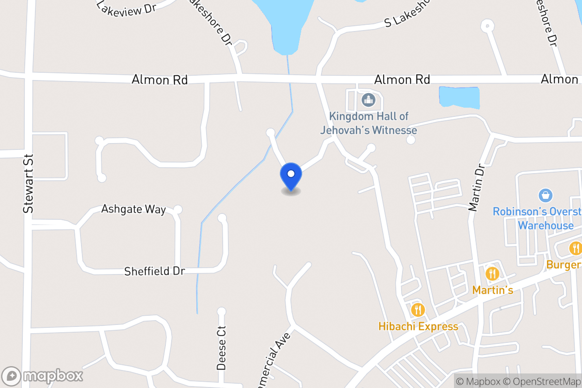 Map of 112 Greenpointe Way