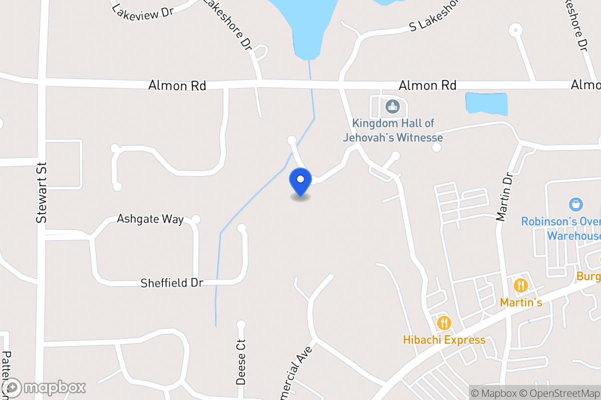 Map of 114 Greenpointe Way