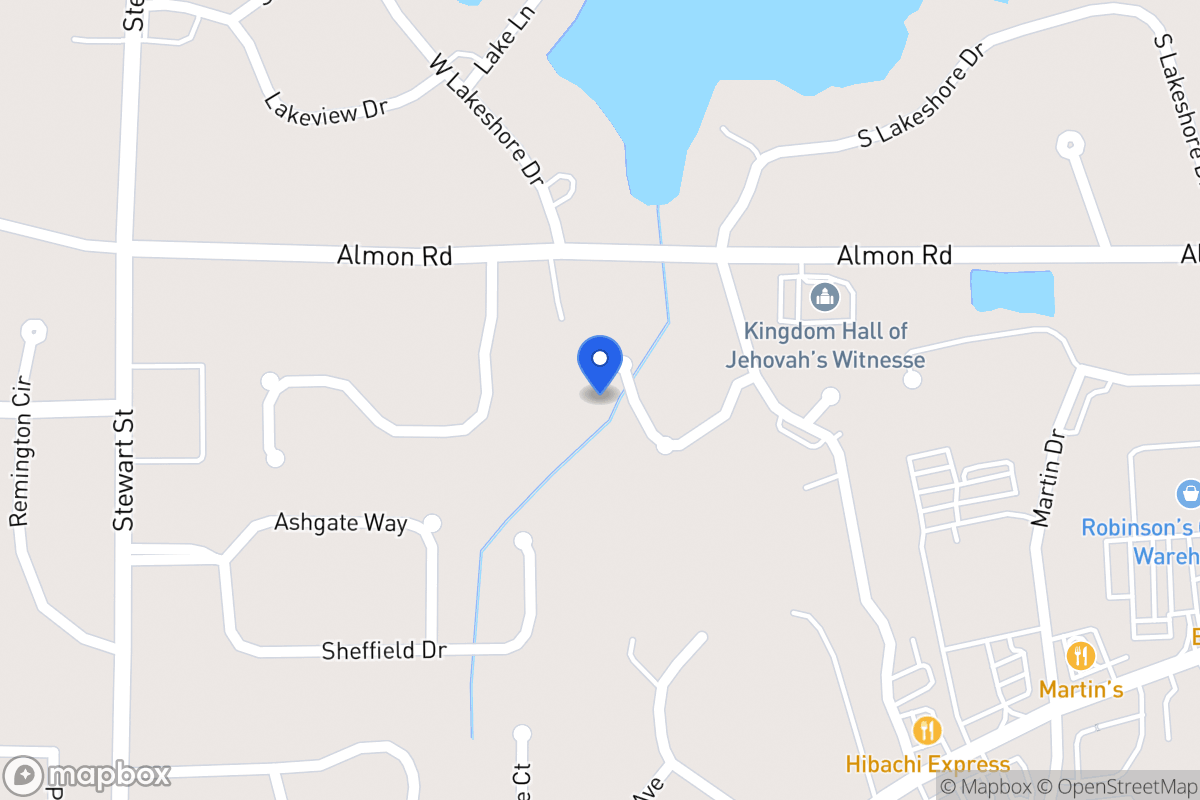 Map of 120 Greenpointe Way
