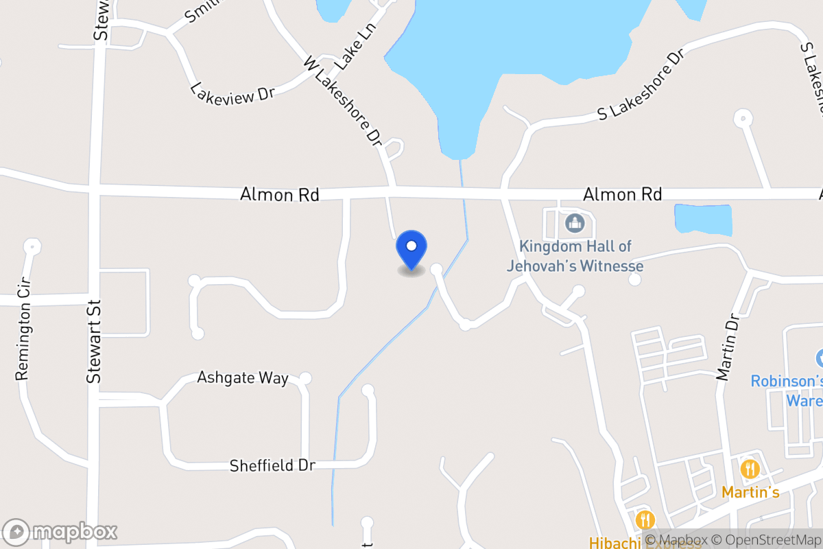 Map of 122 Greenpointe Way