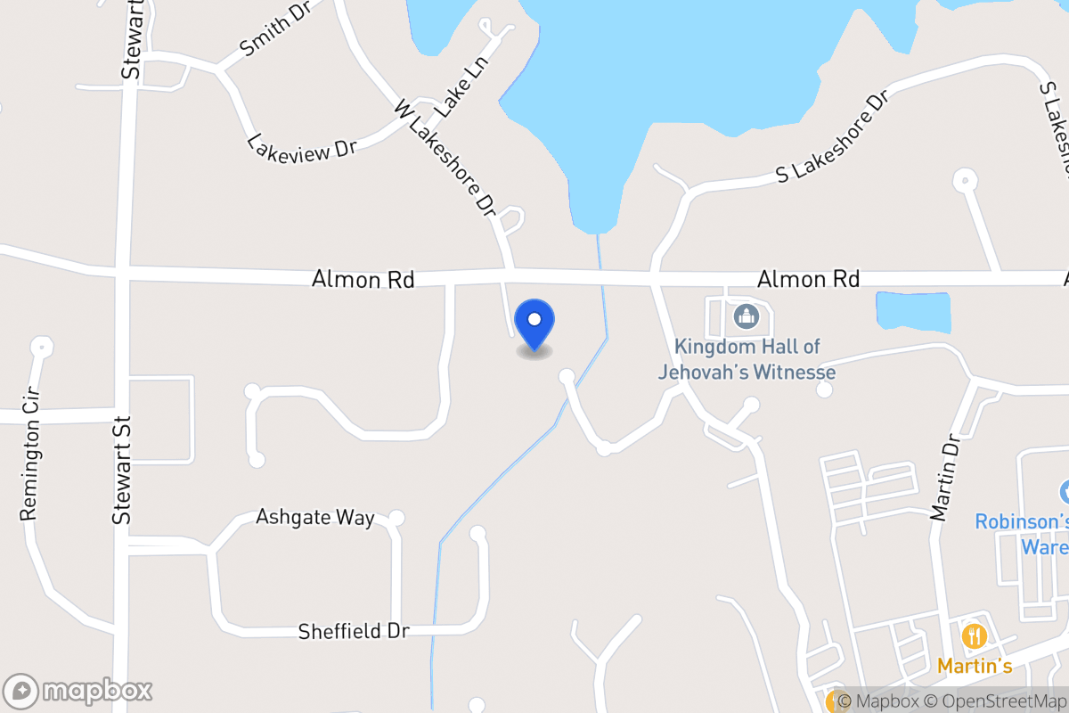 Map of 124 Greenpointe Way