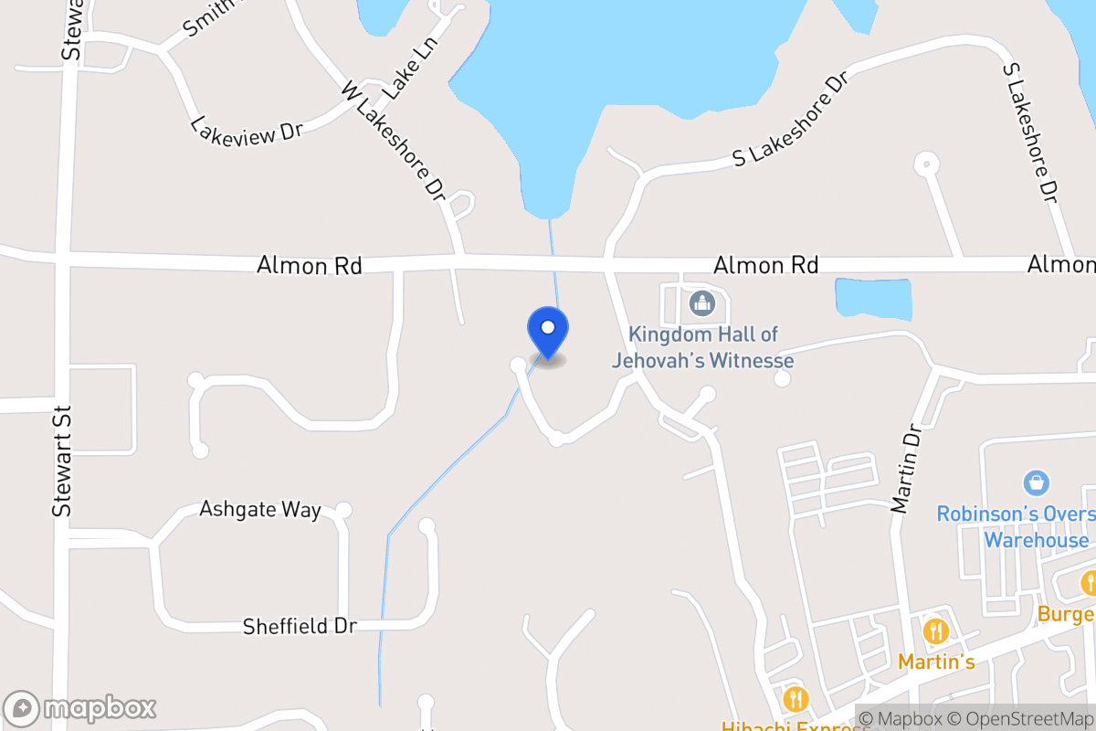 Map of 111 Greenpointe Way