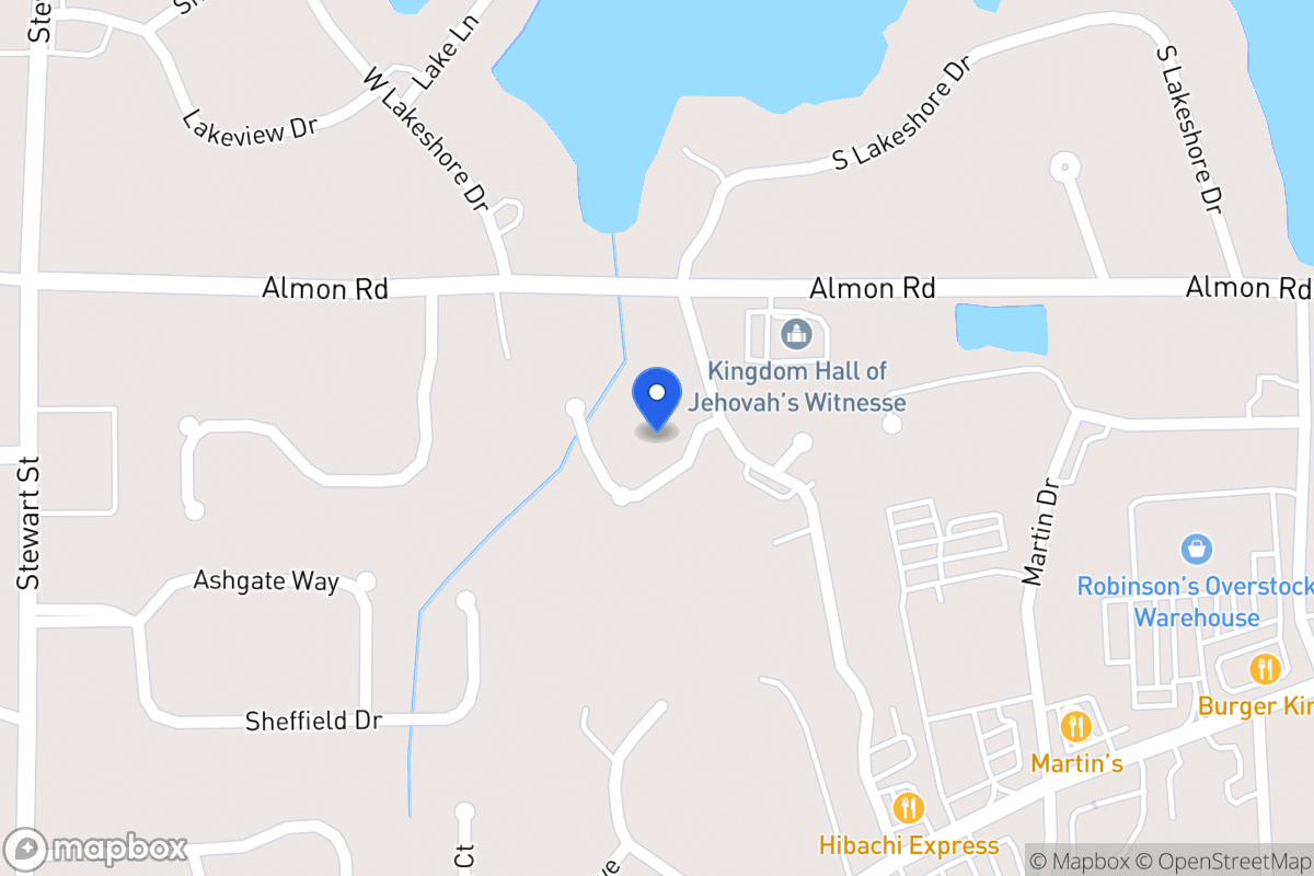 Map of 105 Greenpointe Way