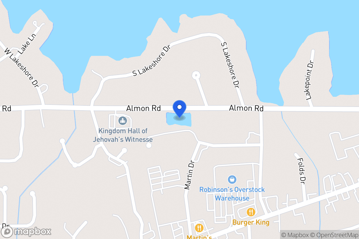 Map of 423 Almon Rd