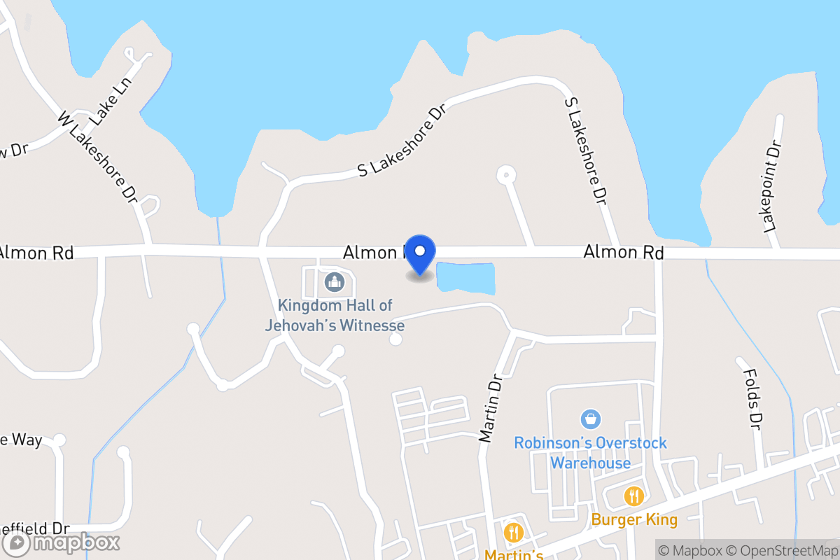 Map of 427 Almon Rd