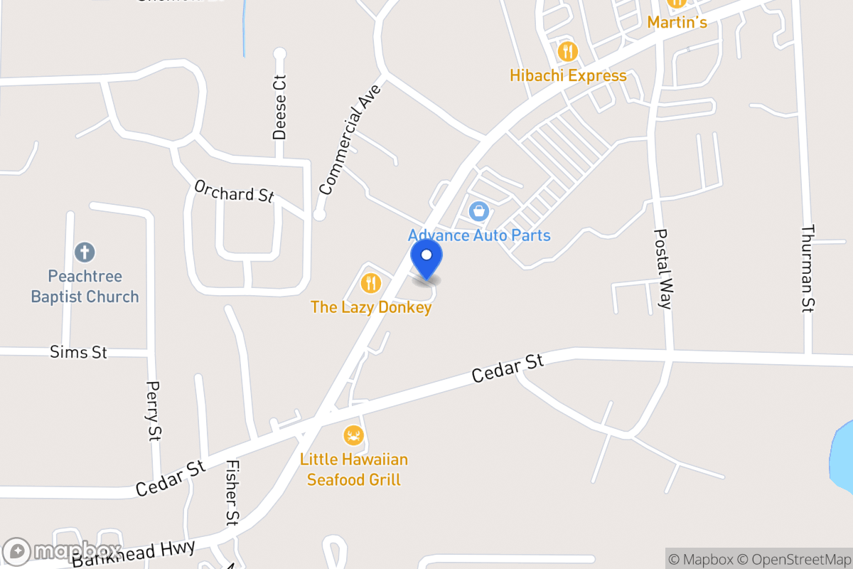 Map of 401 Bankhead Hwy
