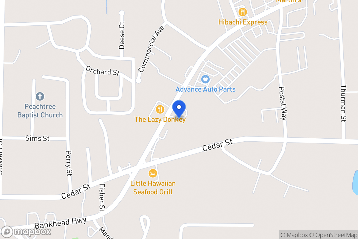 Map of 335 Bankhead Hwy