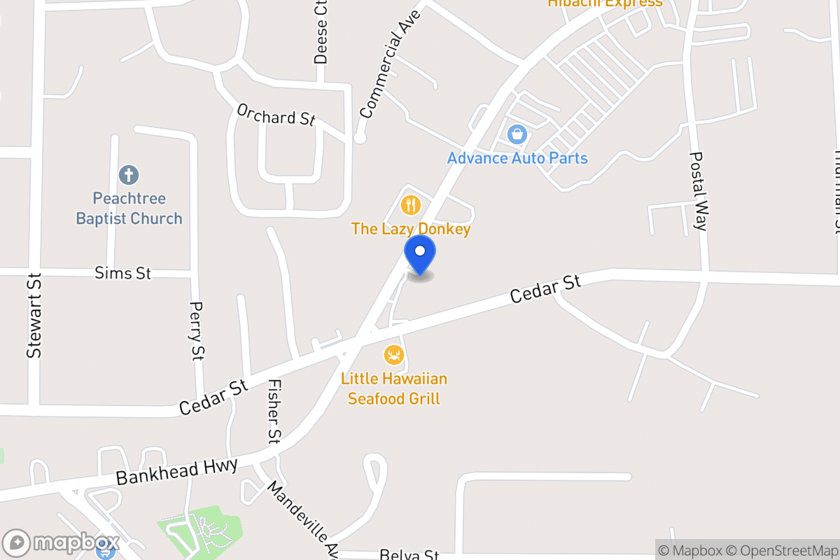 Map of 317 Bankhead Hwy