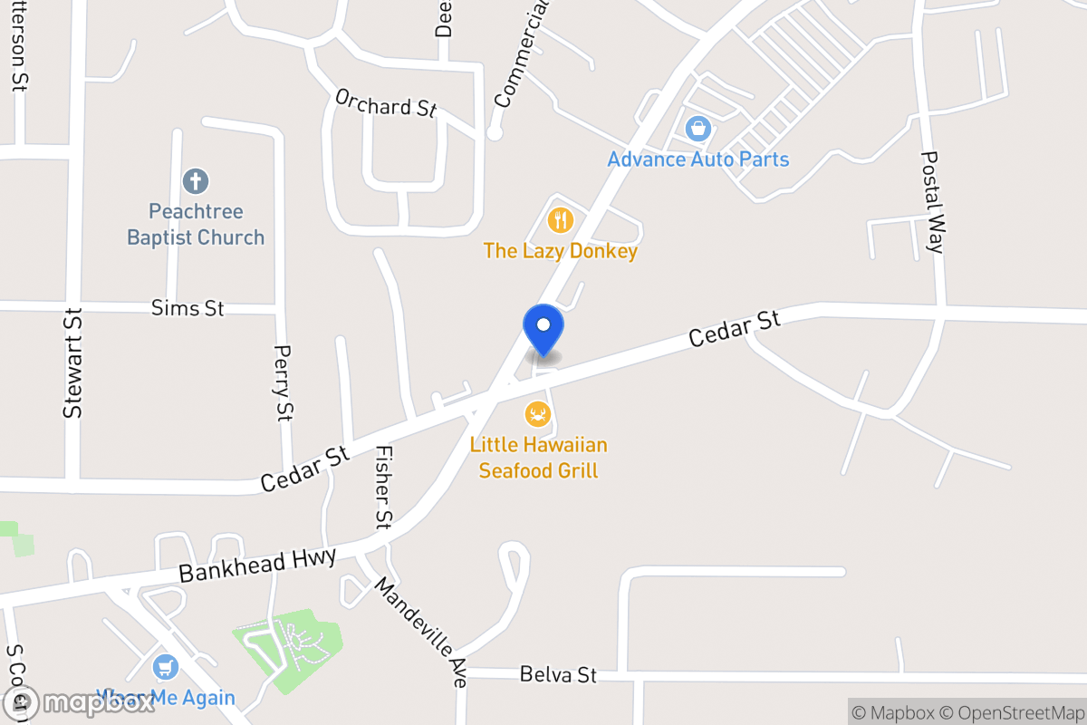 Map of 309 Bankhead Hwy