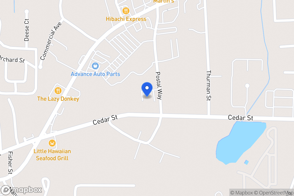 Map of 295 Thomas Newell Way