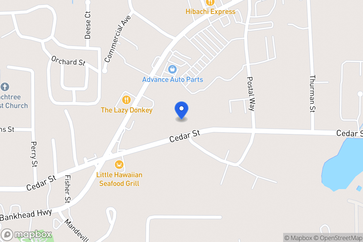 Map of 850 Cedar St