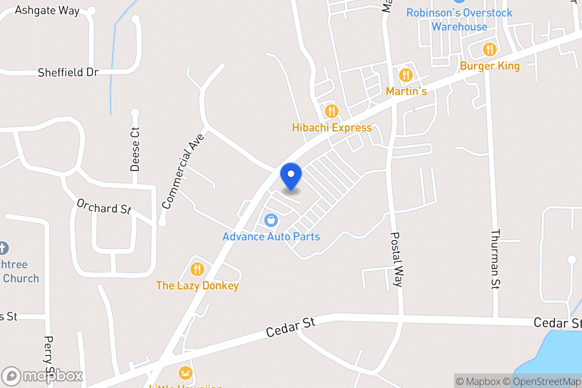 Map of 421 Bankhead Hwy