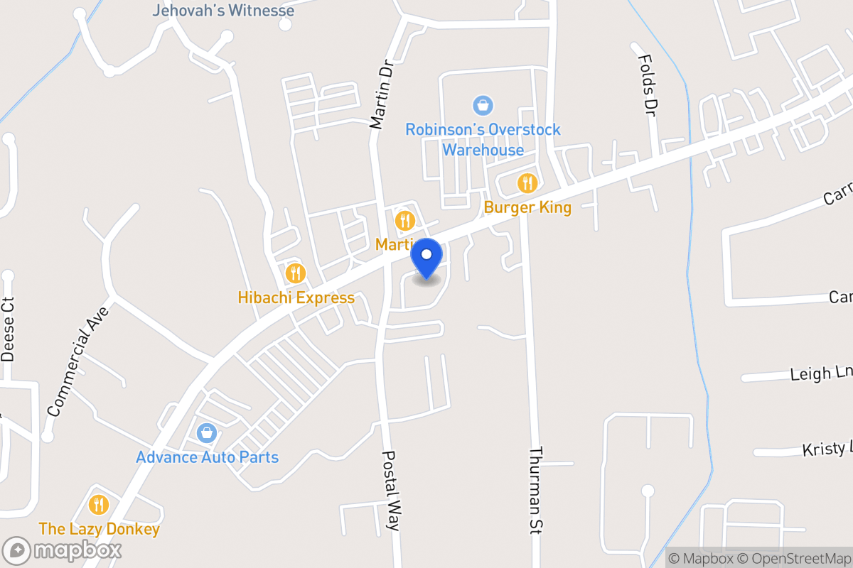 Map of 609 Bankhead Hwy