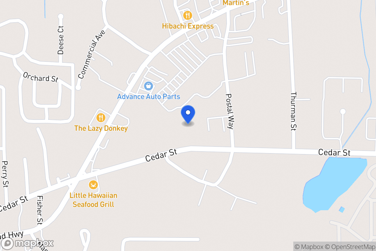 Map of 870 Cedar St