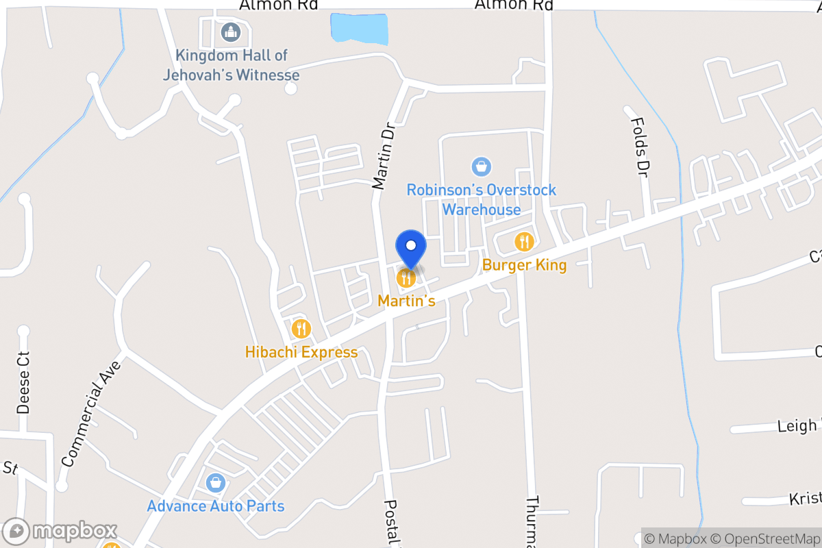 Map of 612 Bankhead Hwy