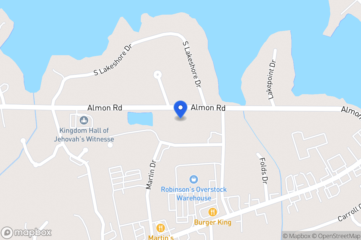 Map of 451 Almon Rd