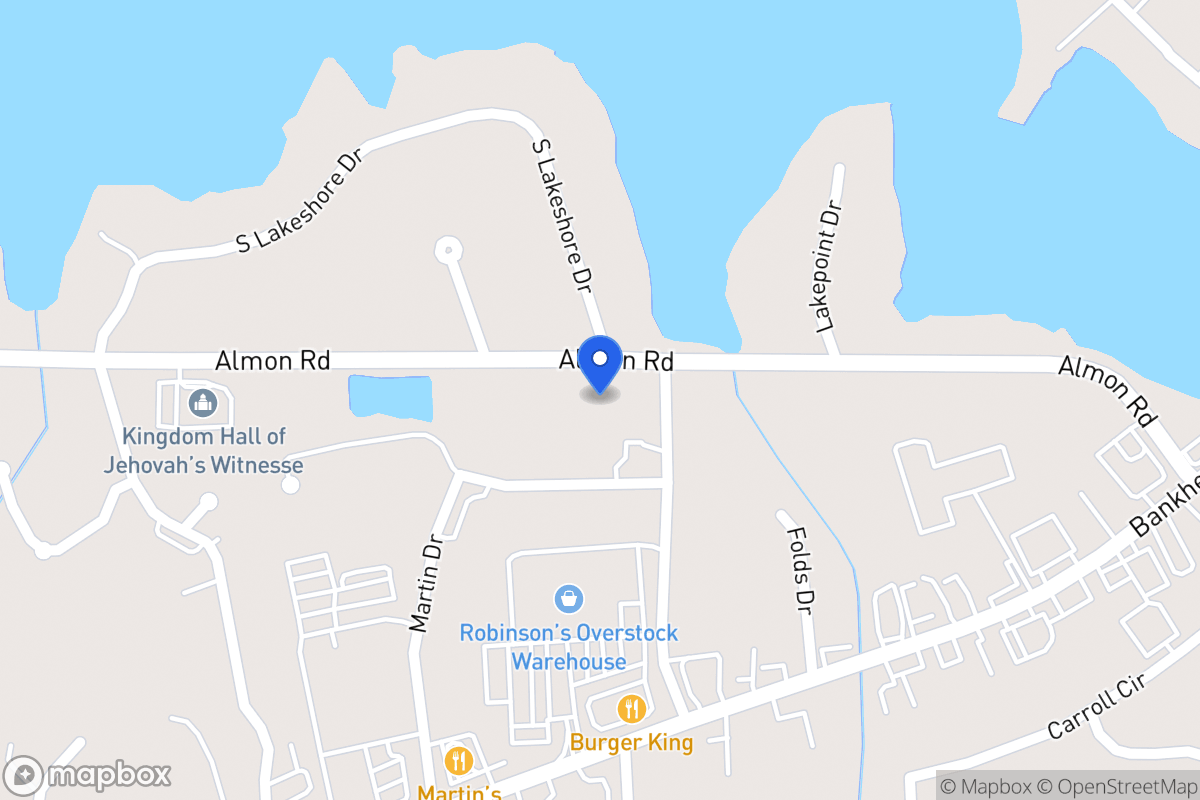 Map of 455 Almon Rd