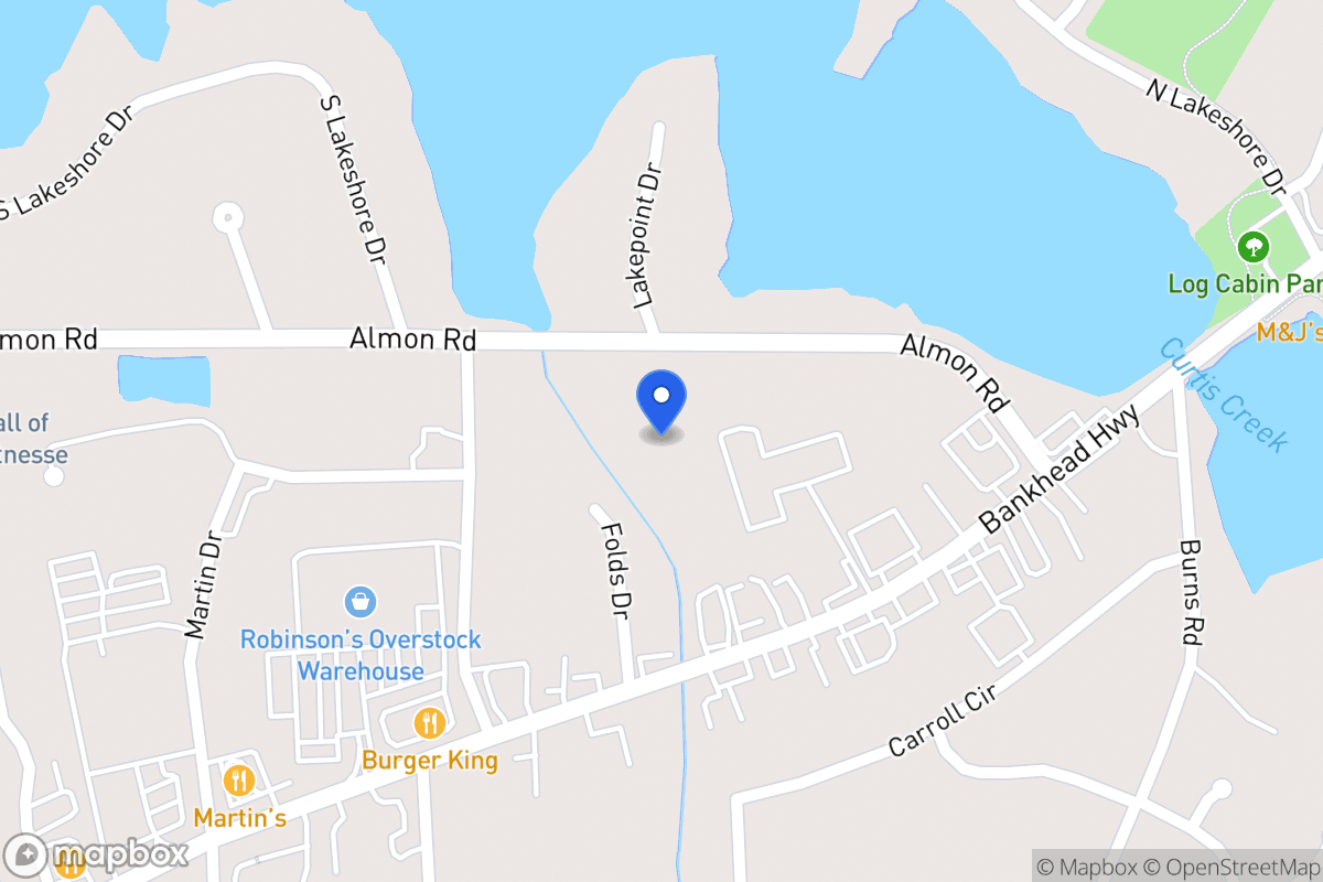 Map of 741 Almon Rd