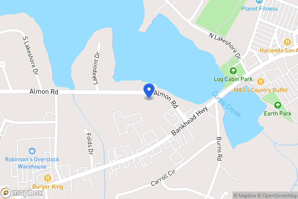 Map of 735 Almon Rd
