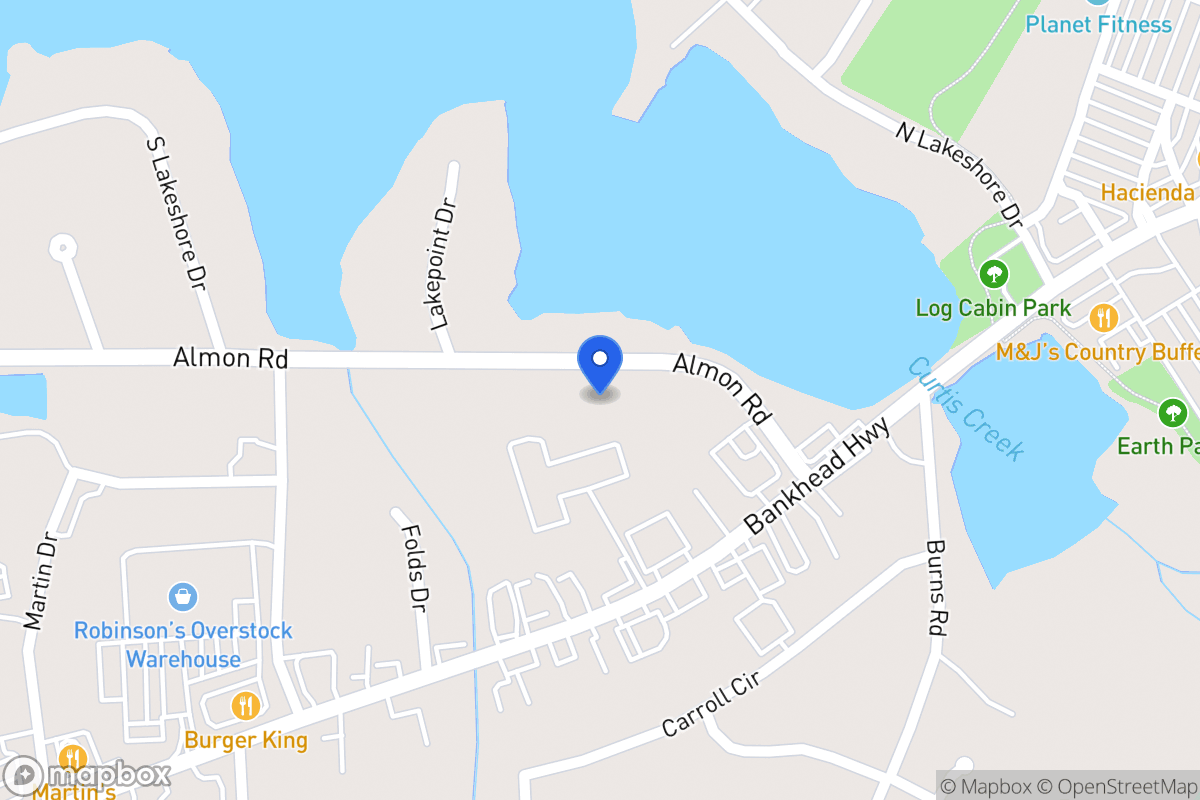 Map of 733 Almon Rd