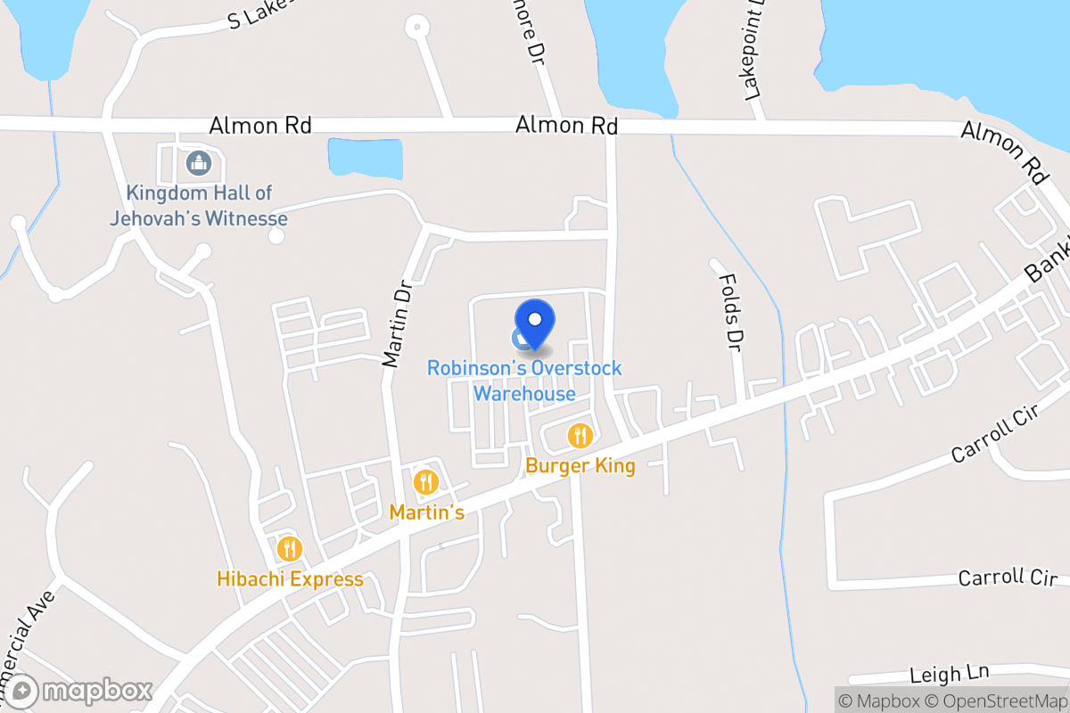 Map of 620 Bankhead Hwy