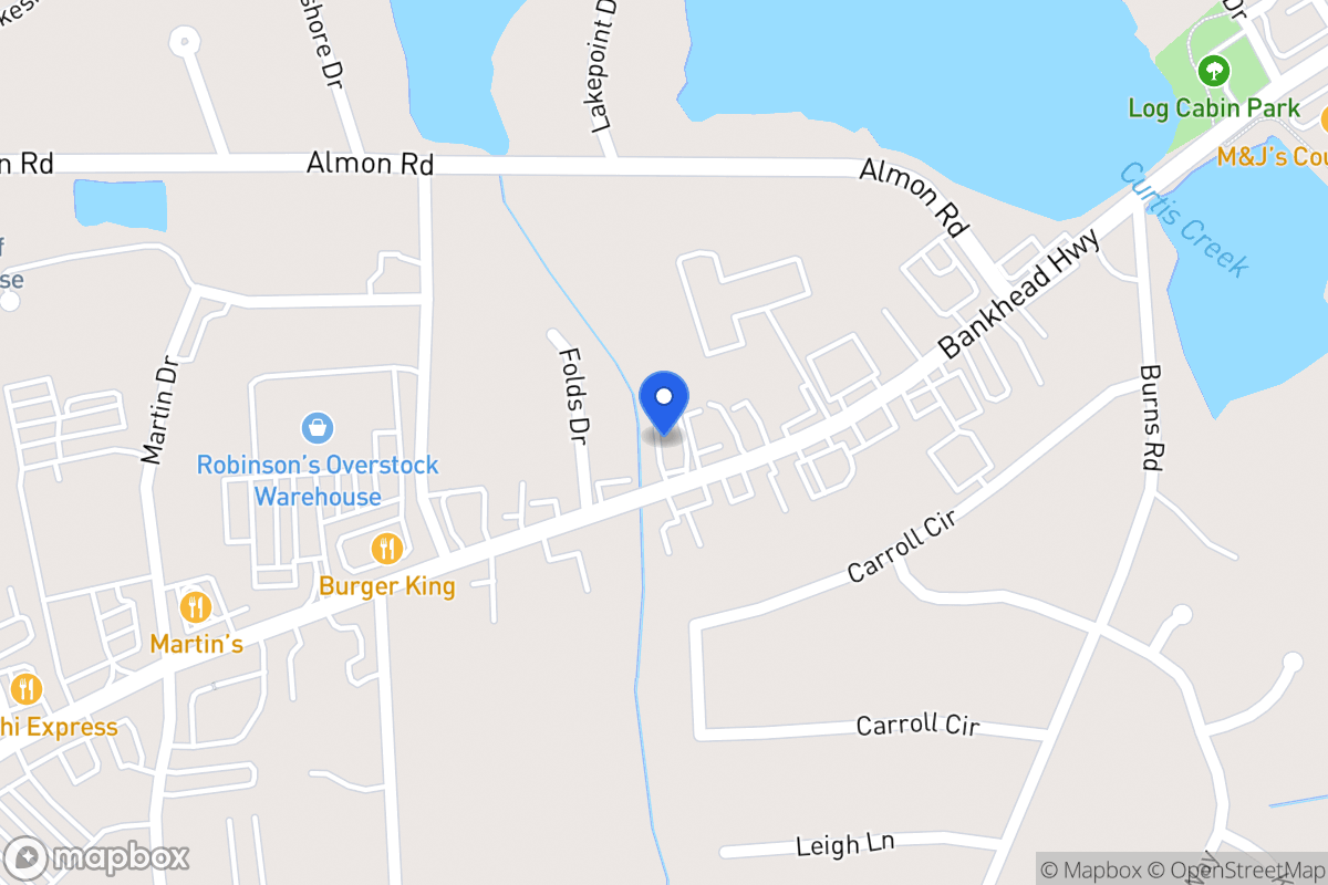 Map of 730 Bankhead Hwy