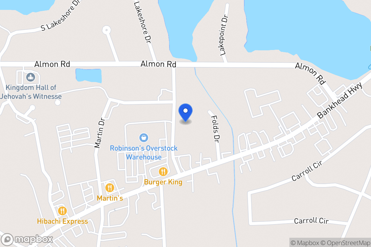 Map of 119 Lake Carroll Blvd