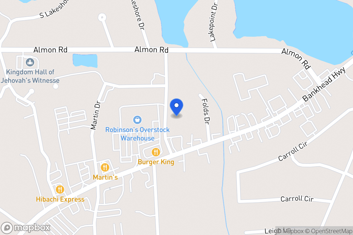 Map of 115 Lake Carroll Blvd