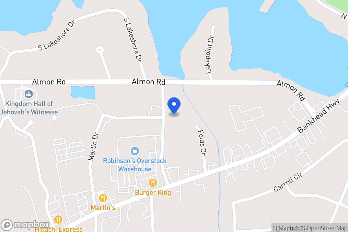 Map of 121 Lake Carroll Blvd