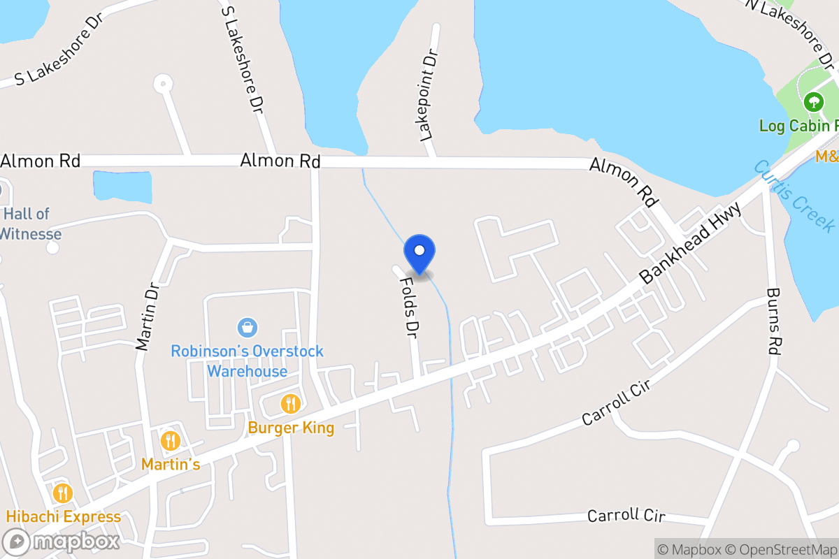 Map of 105 Folds Dr
