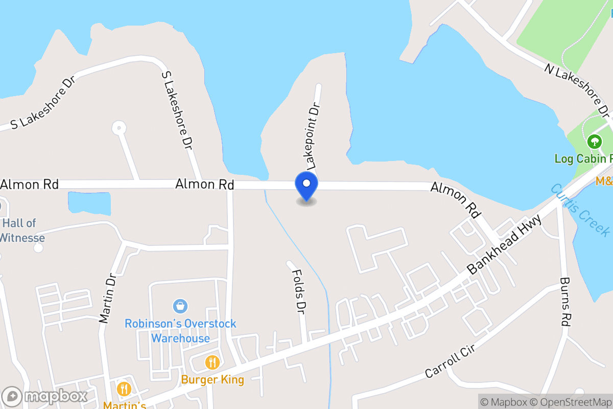 Map of 631 Almon Rd