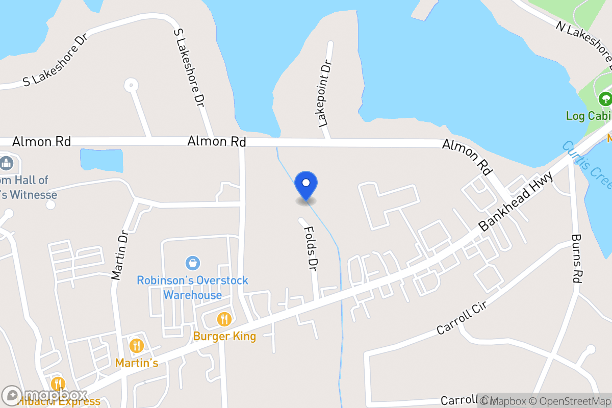 Map of 107 Folds Dr