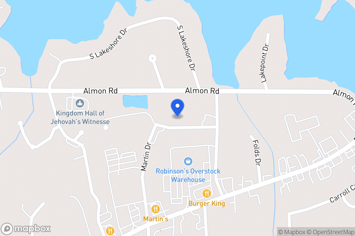 Map of 107 Park Place Way
