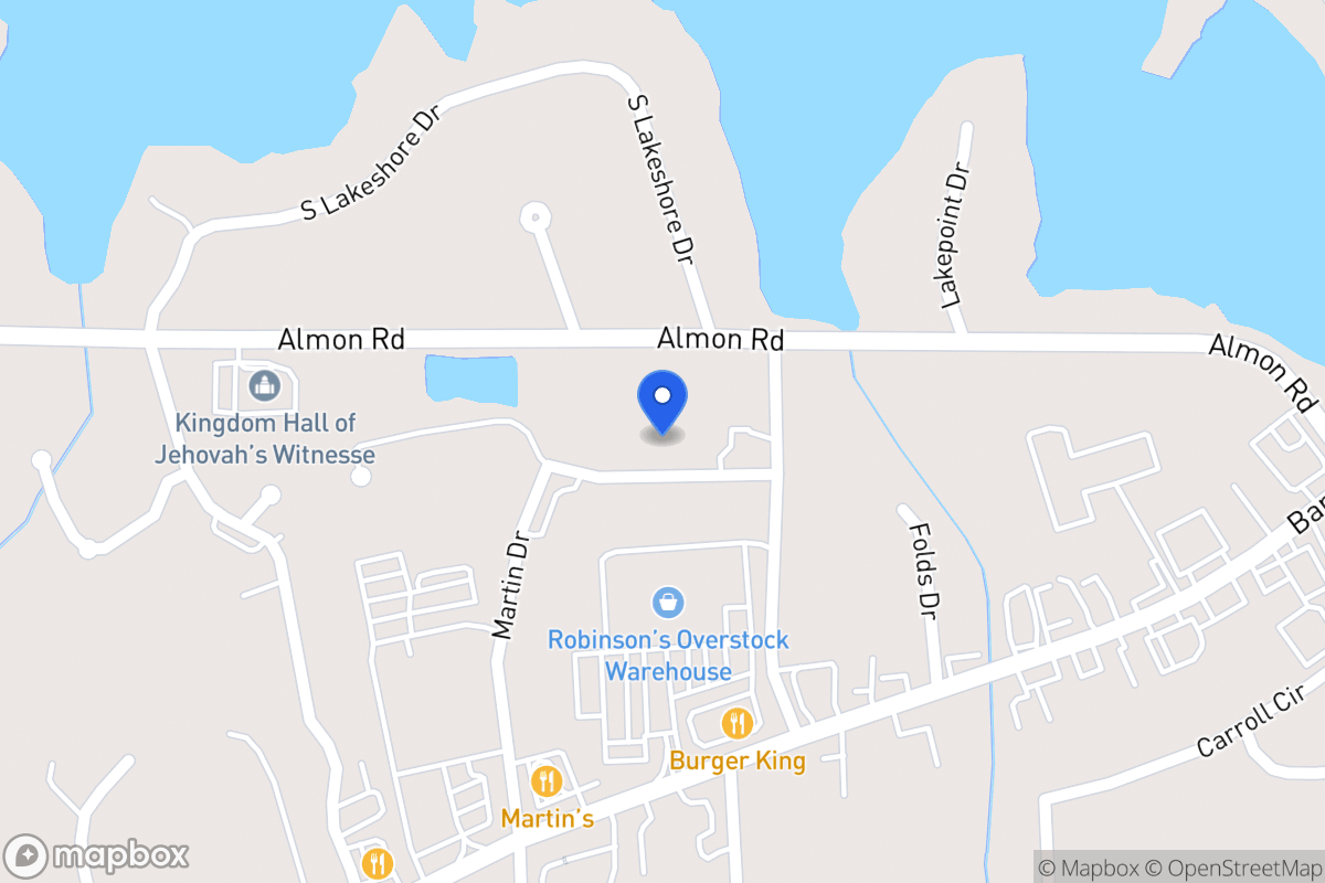 Map of 105 Park Place Way