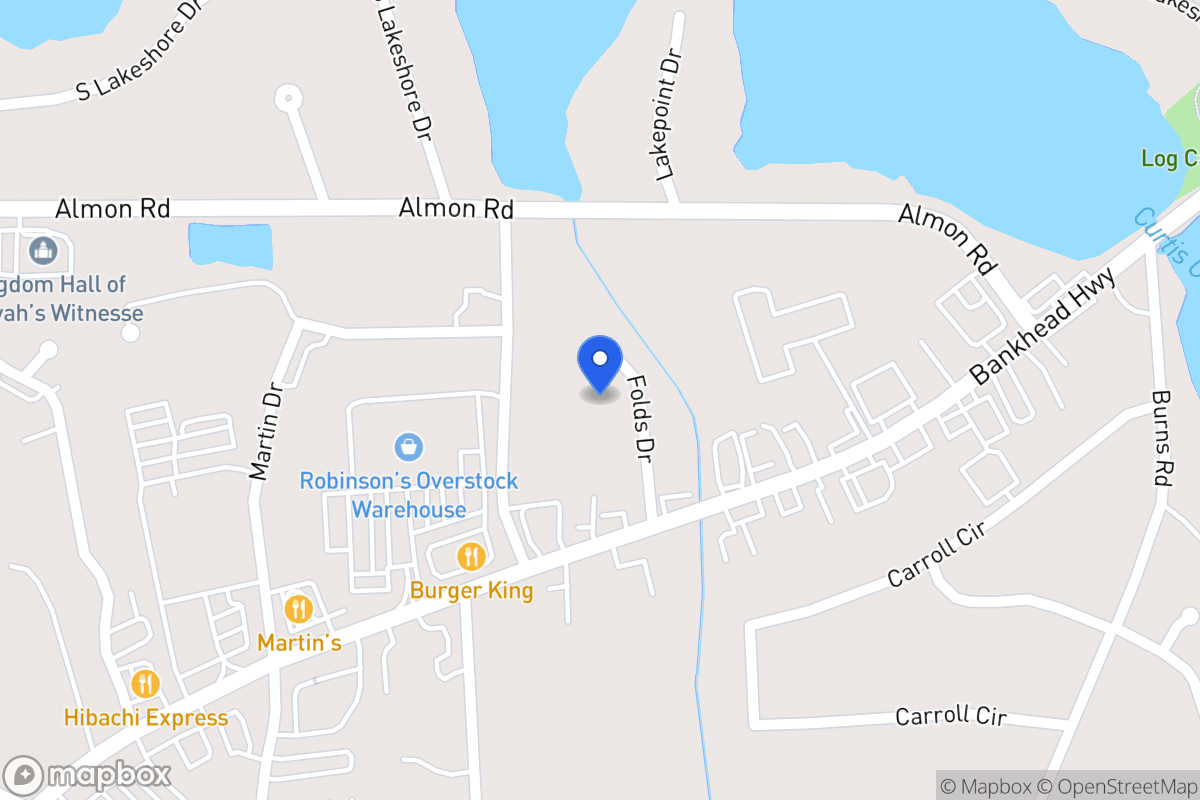 Map of 106 Folds Dr