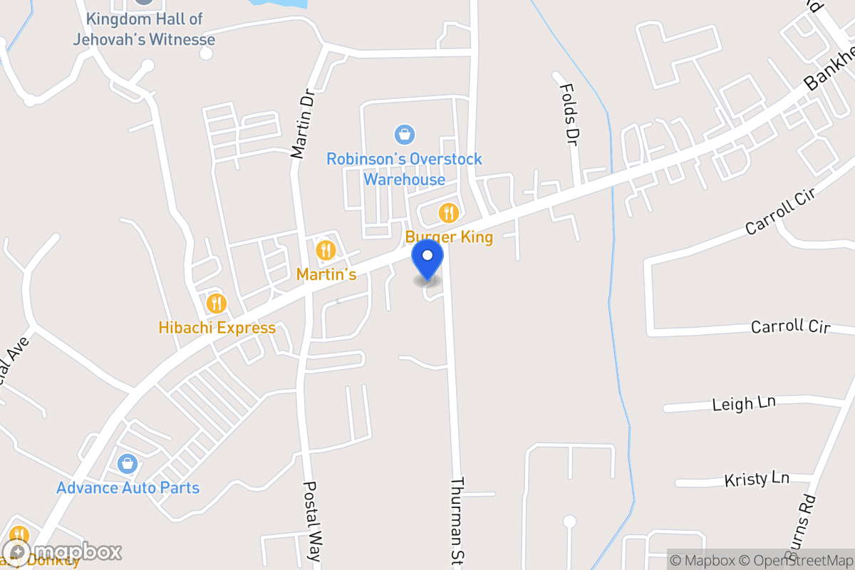 Map of 631 Bankhead Hwy