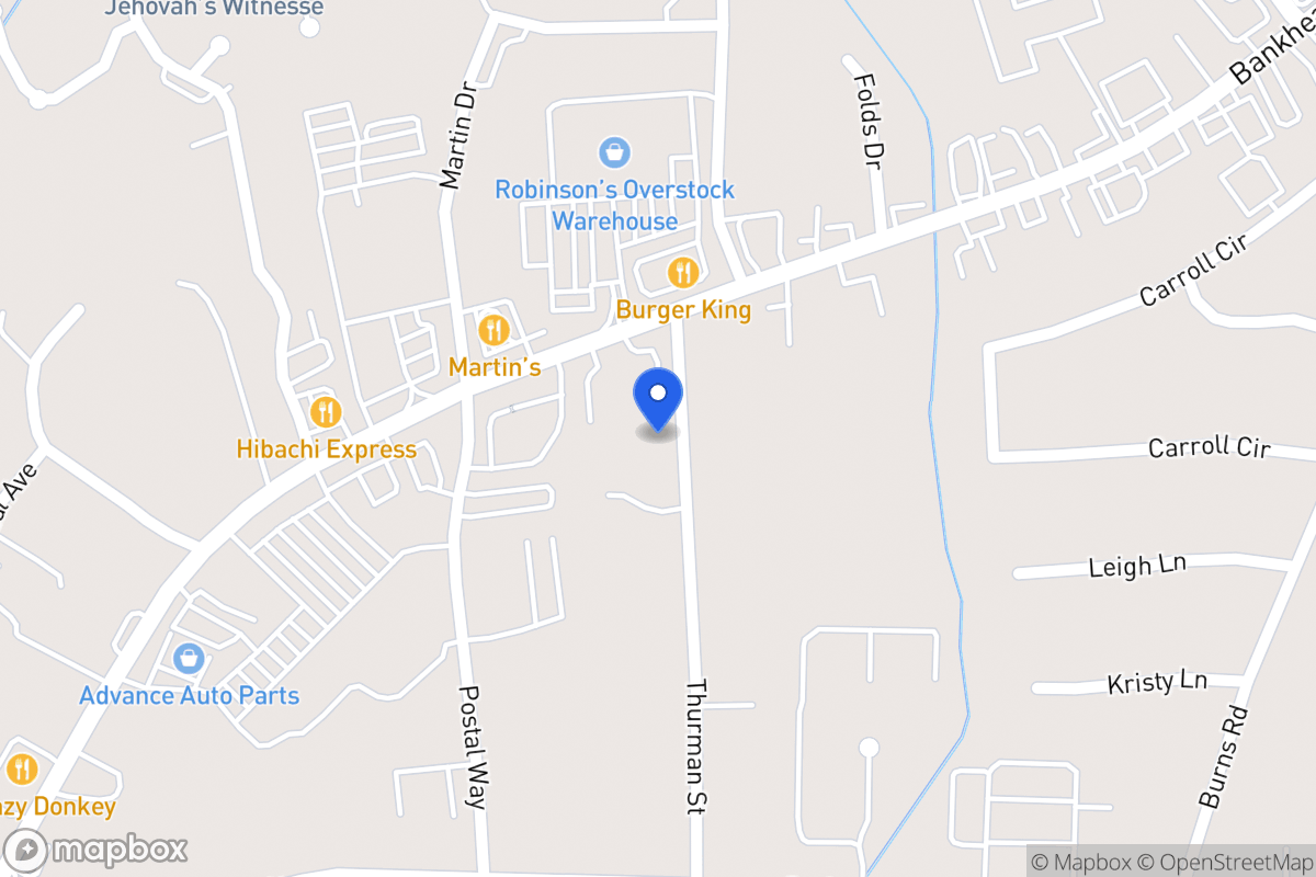 Map of 101 Thurman St