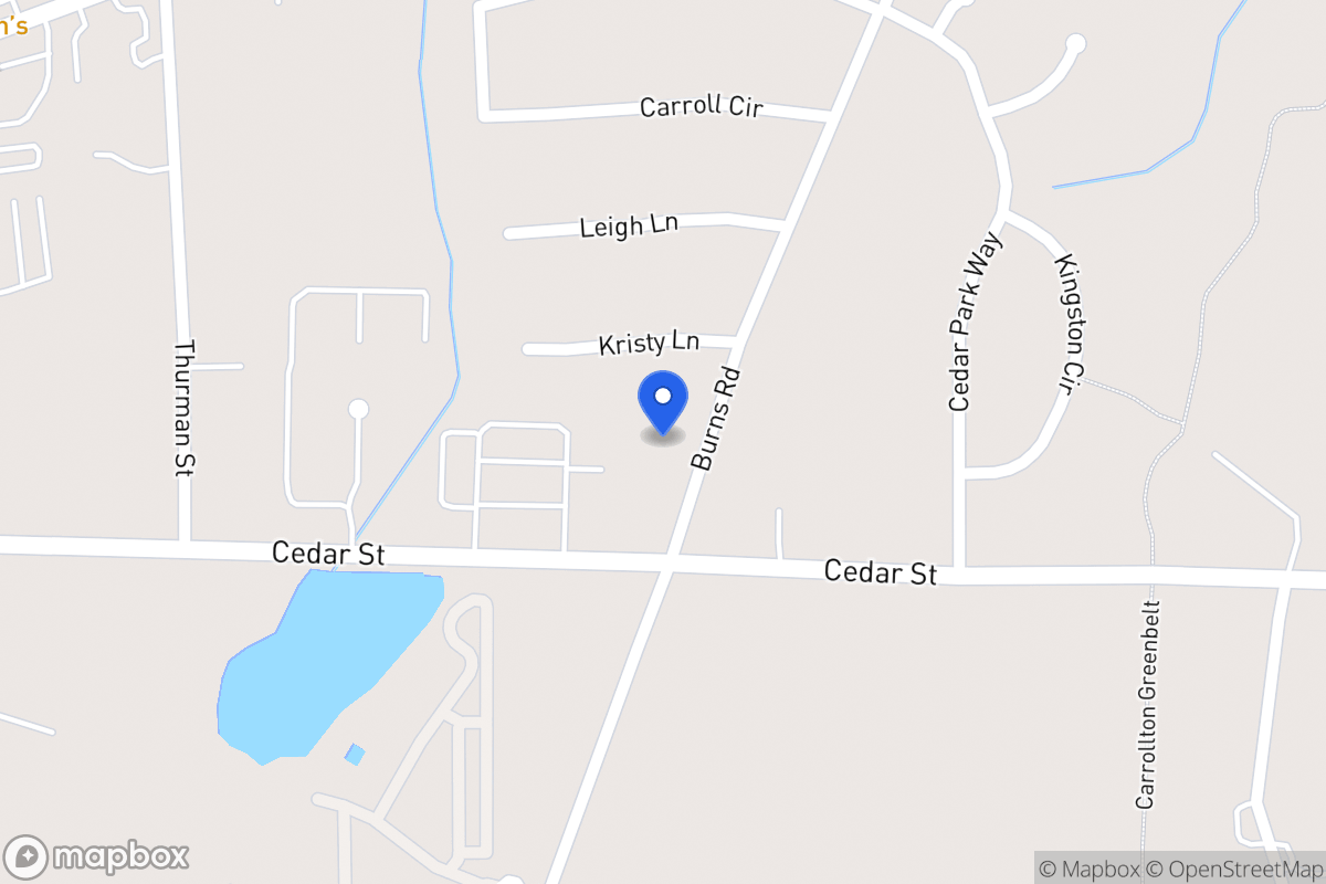 Map of 605 Burns Rd