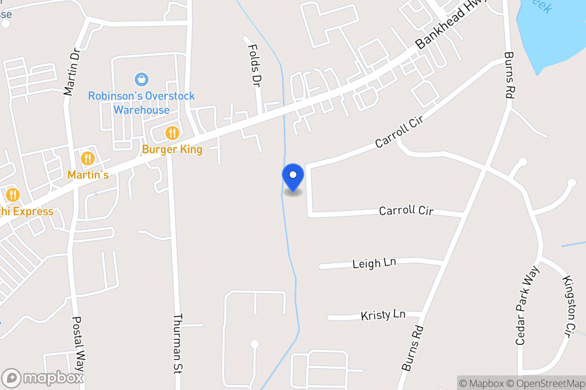 Map of 135 Carroll Cir