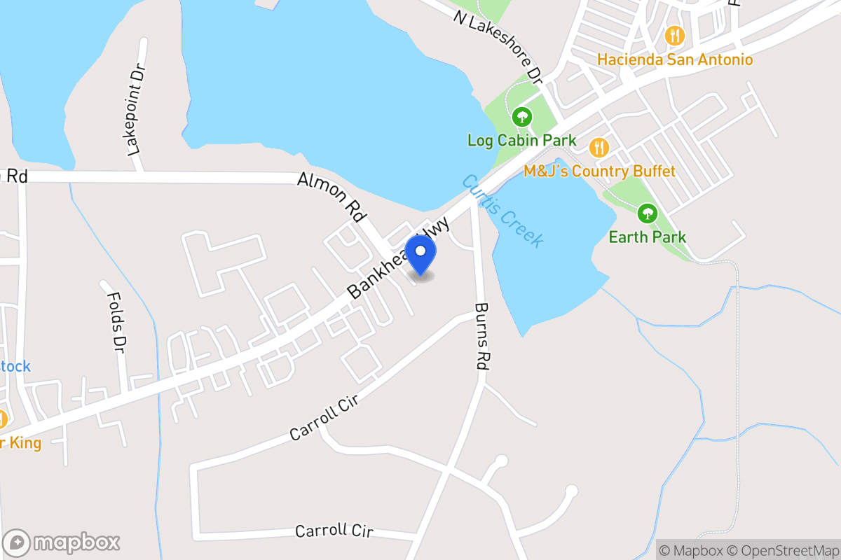 Map of 903 Bankhead Hwy
