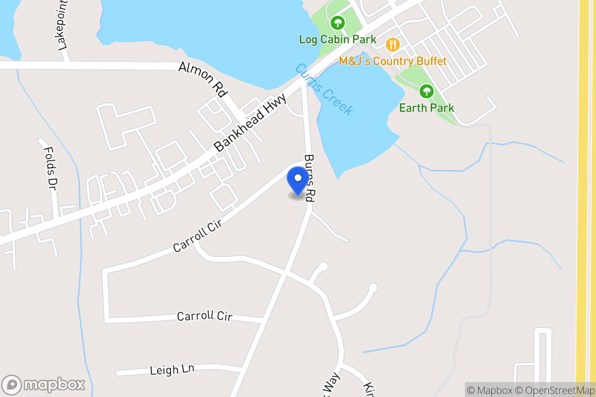 Map of 203 Burns Rd