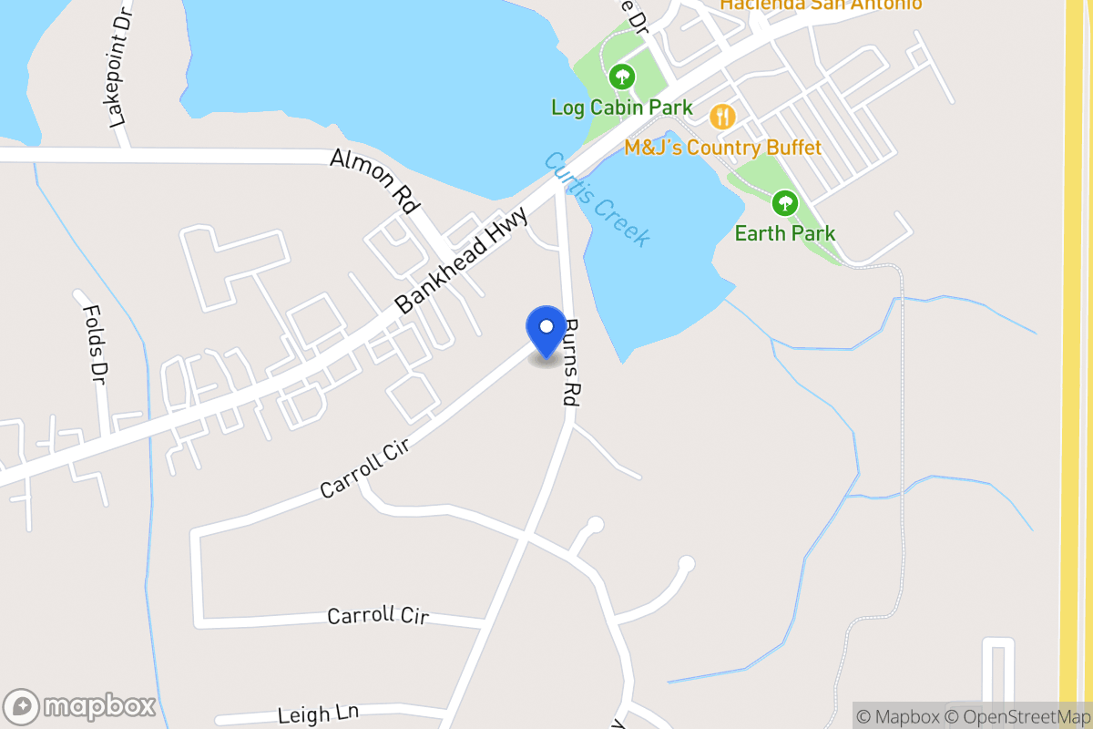 Map of 201 Burns Rd