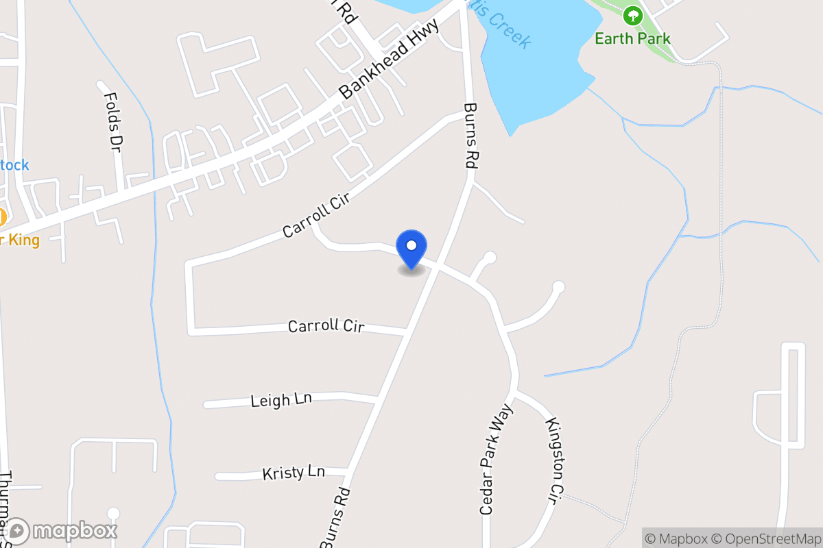 Map of 301 Burns Rd