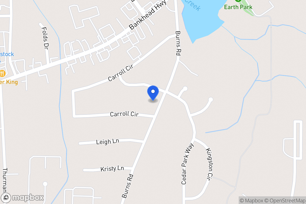 Map of 303 Burns Rd