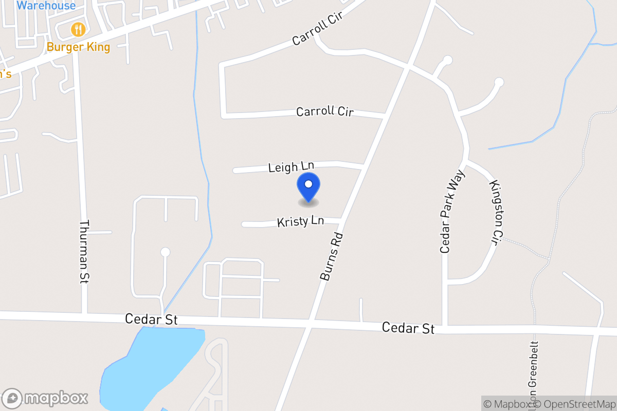 Map of 103 Kristy Ln