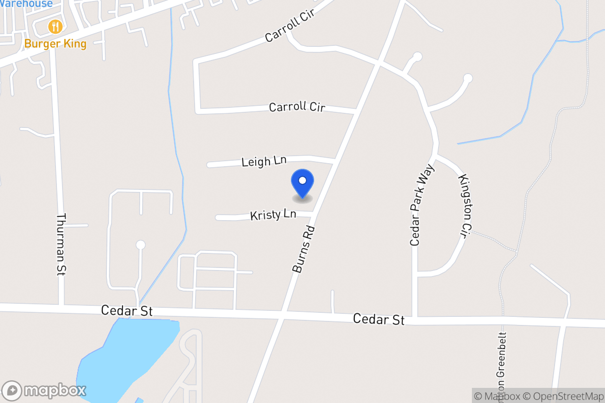 Map of 505 Burns Rd
