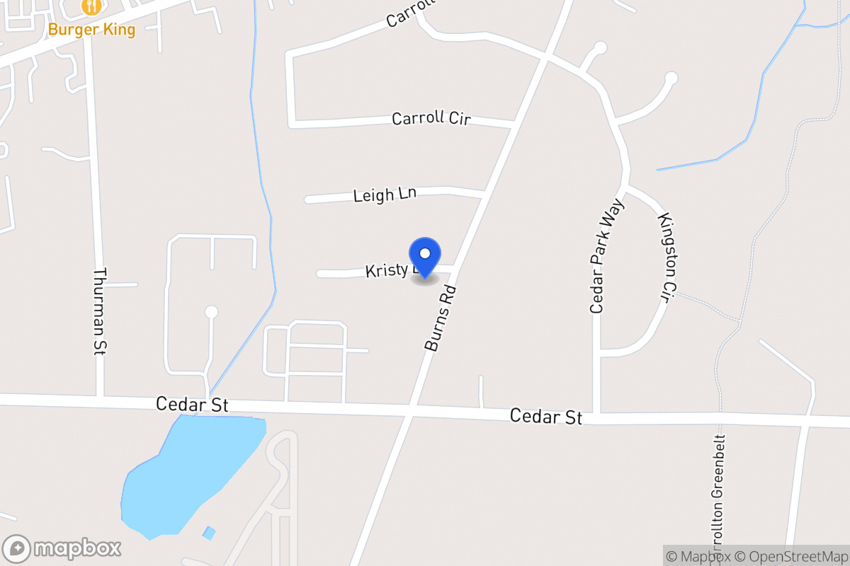Map of 601 Burns Rd