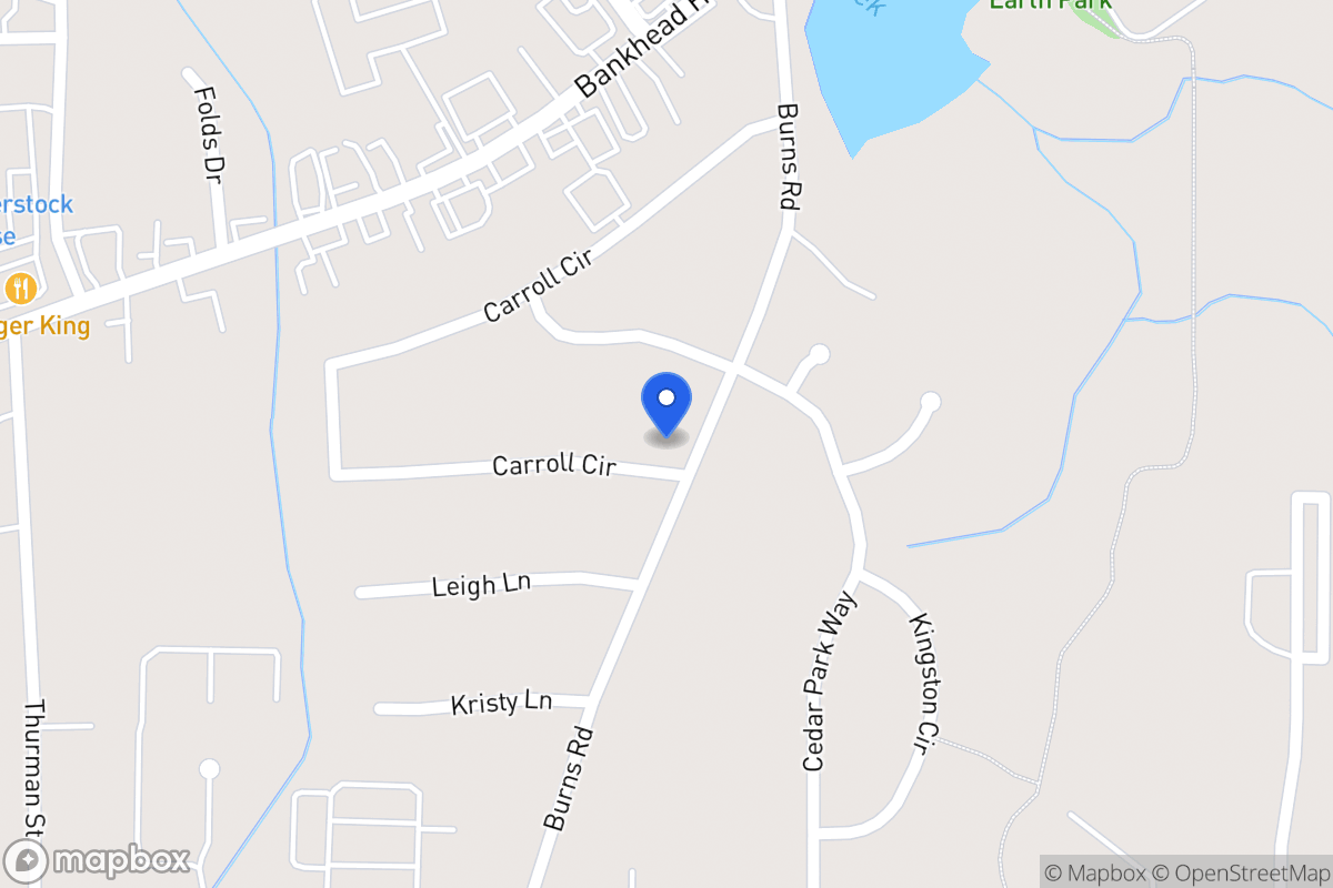 Map of 305 Burns Rd