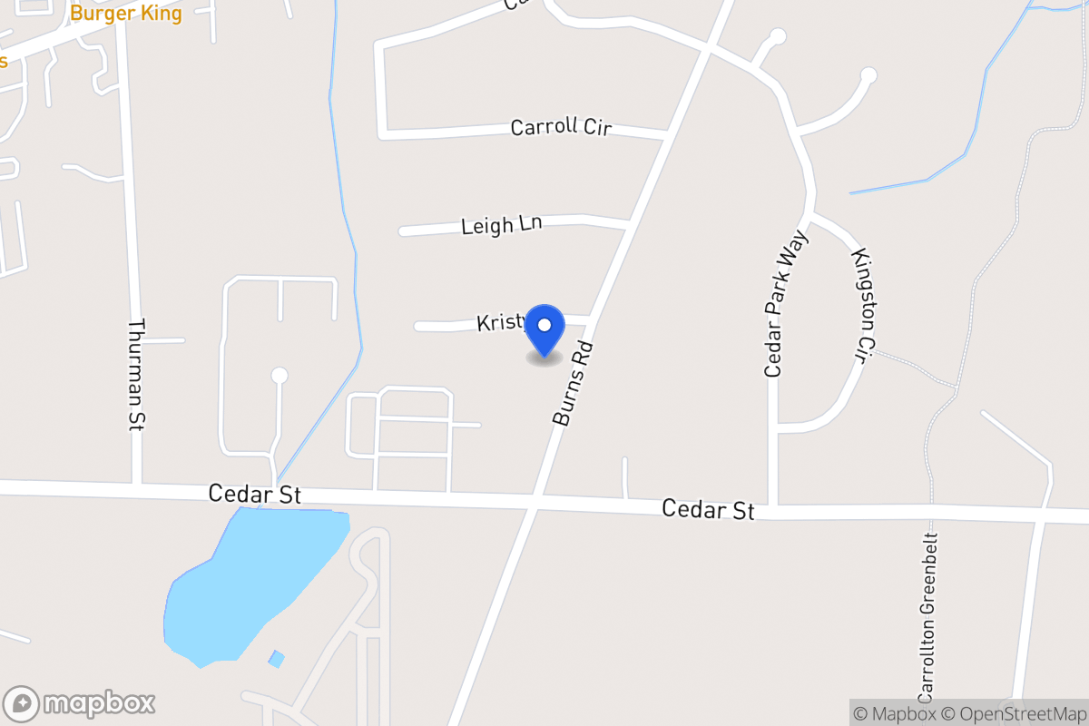 Map of 603 Burns Rd